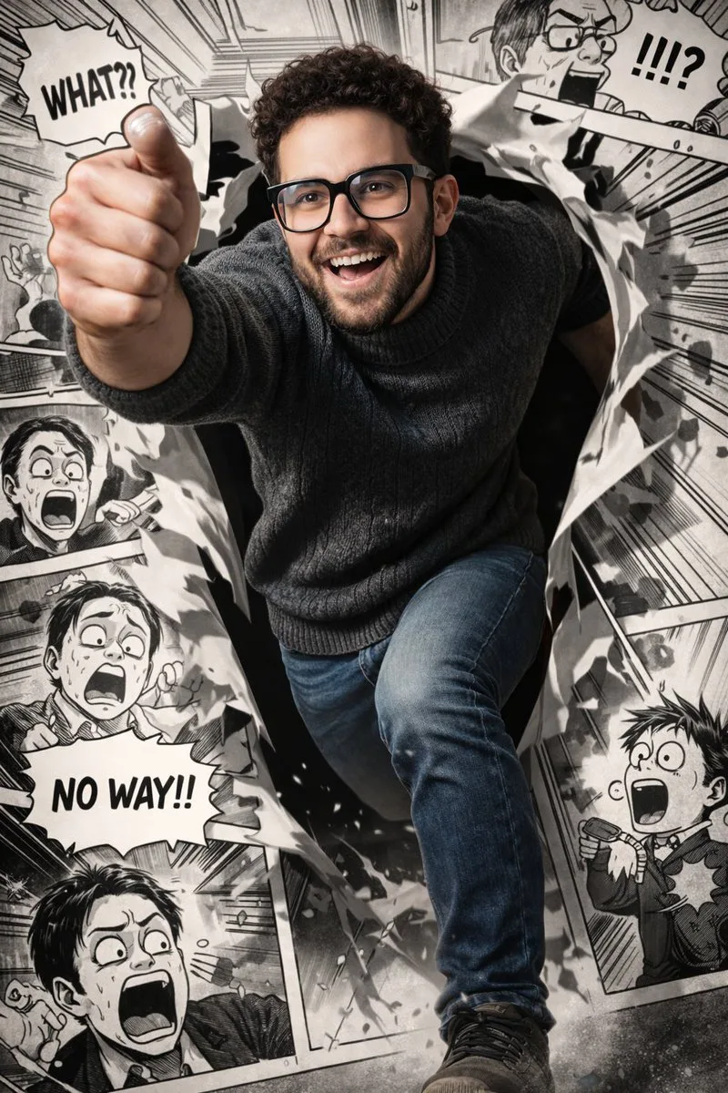 Realistic runner breaking manga — After