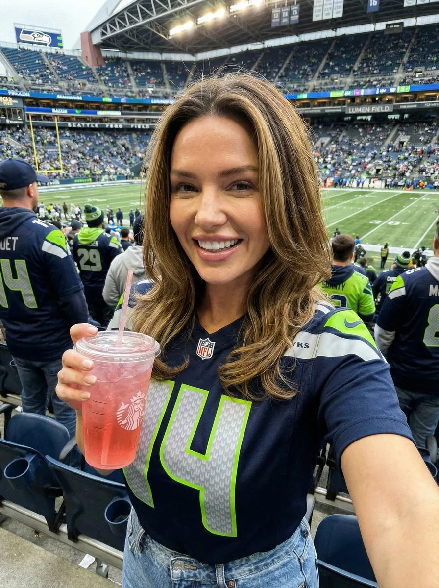 Seahawks boiling home pink drink — After
