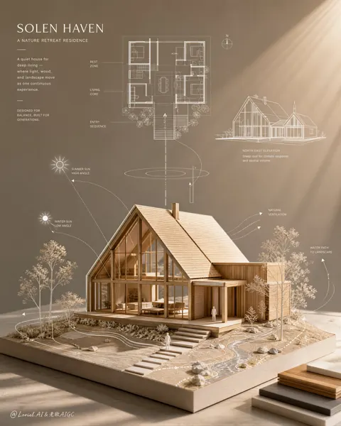Aerlith habitat premium architectural poster