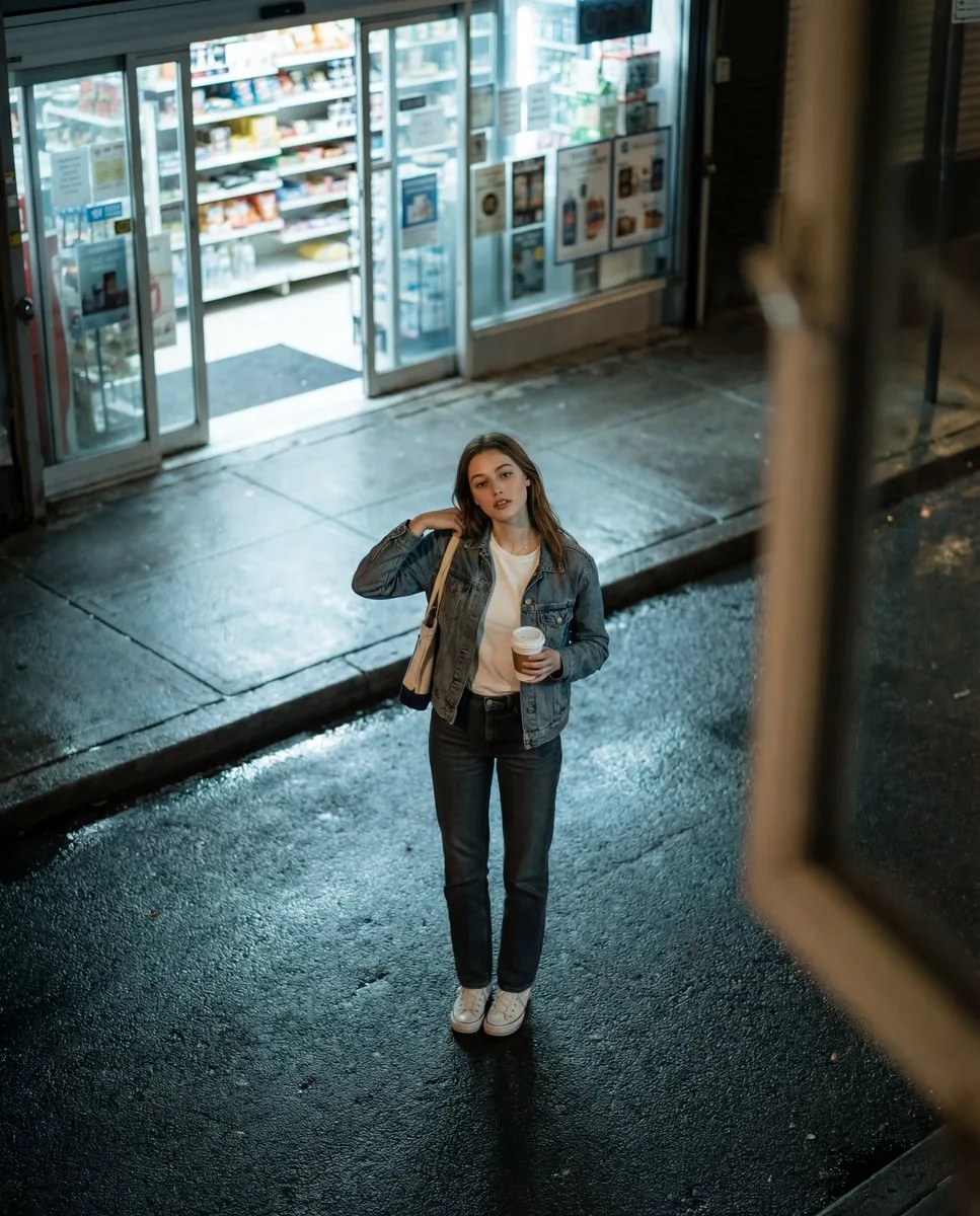 Night minimart film girl — Sonra