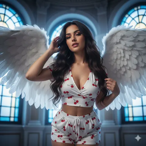 Strawberry angel wings