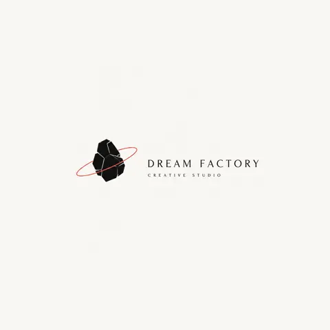 Conceptual narrative minimal logo prompt