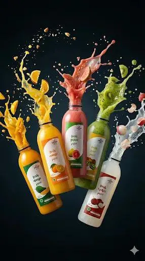 High speed commercial photography dynamic explosion