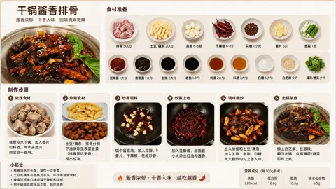 Analyze dish recipe with images