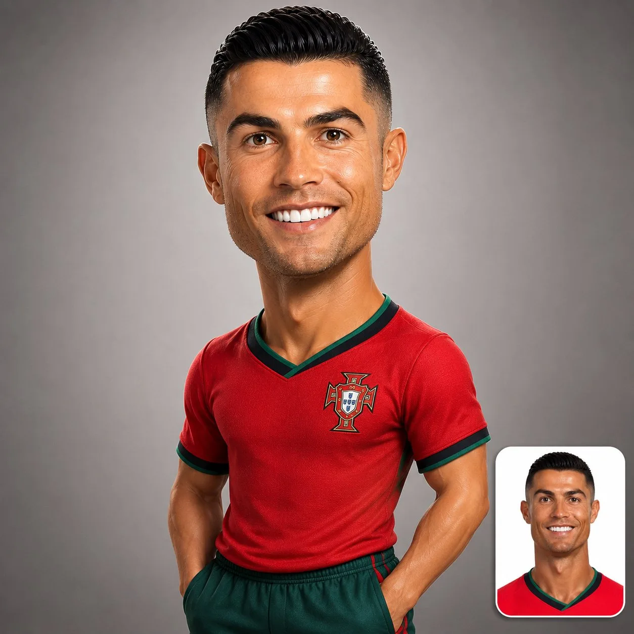Premium stylized 3d caricature designer toy — After