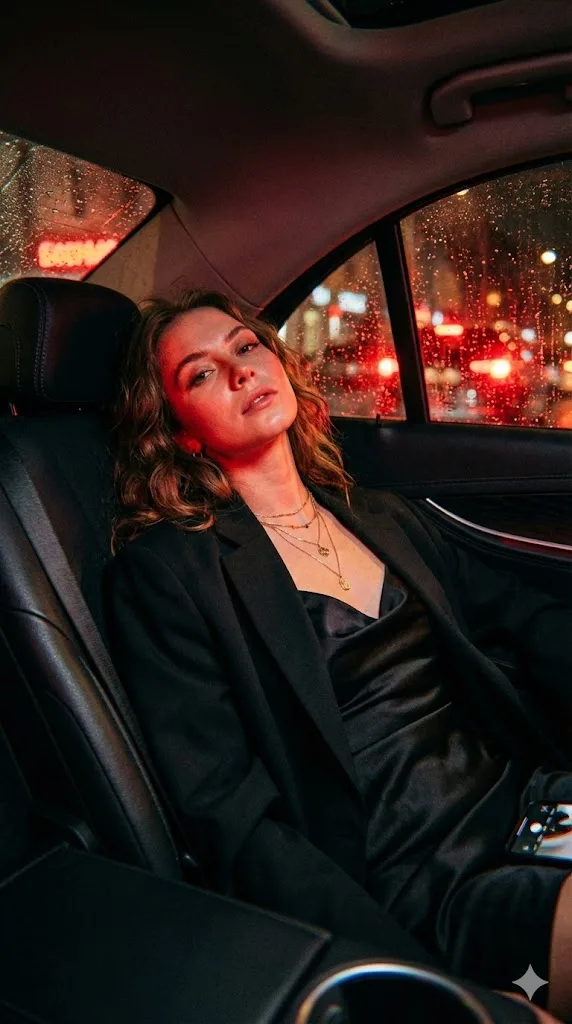 Neon rain taxi mystery — Sonra