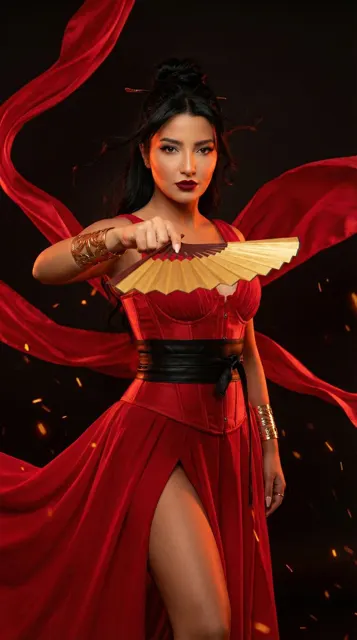 Cinematic warrior goddess