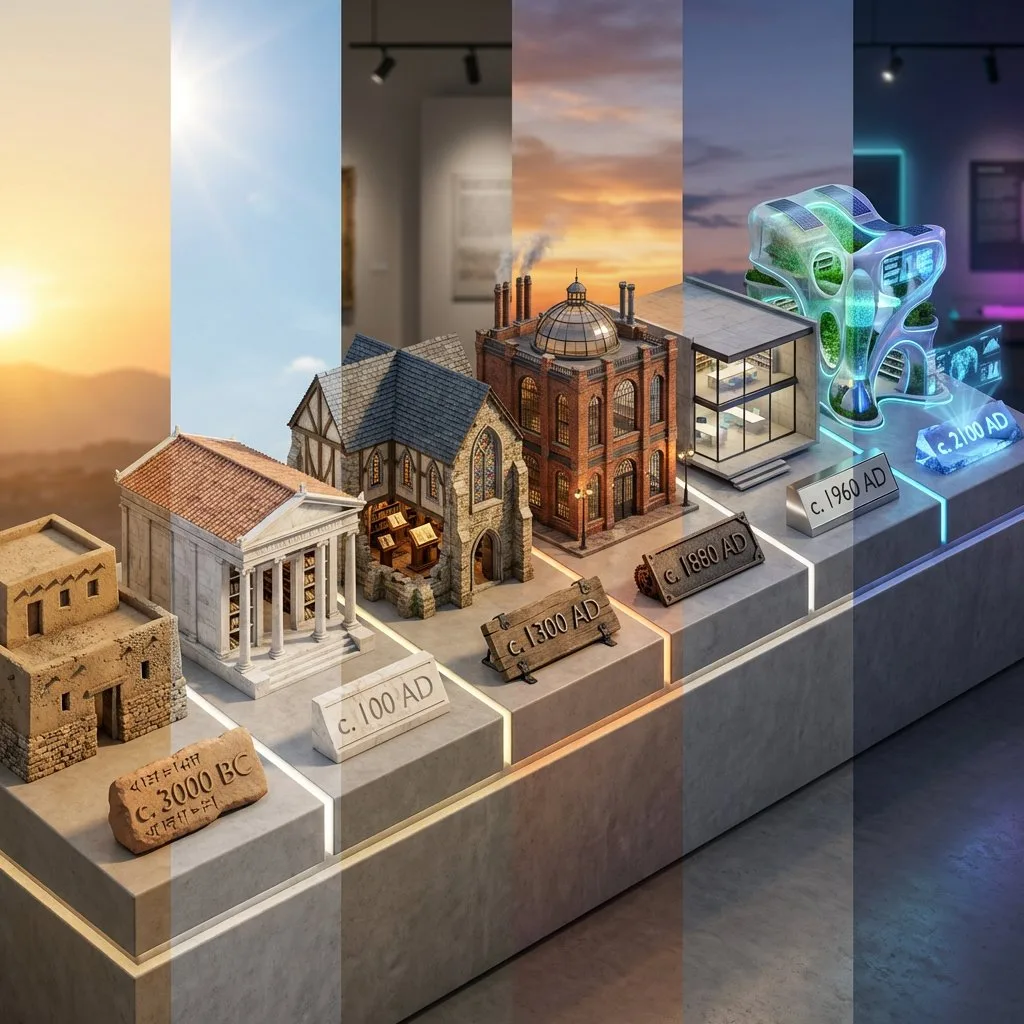 Millennium library timeline — After