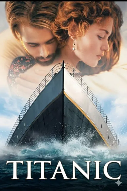 Epic vintage titanic poster