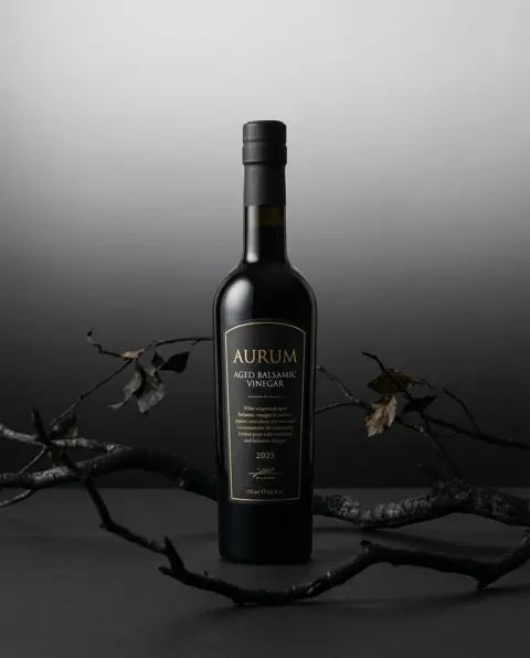 Charred branches premium product shot