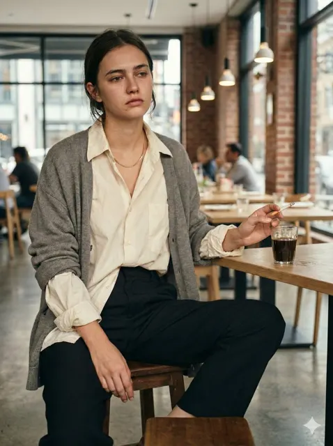 Lonely smoke cafe