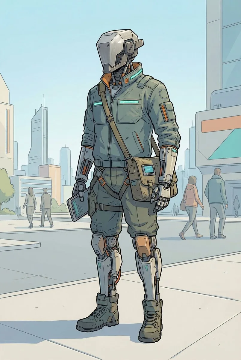Urban daily abstract mech — Sonra