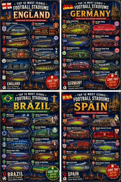 Top 10 legendary stadiums