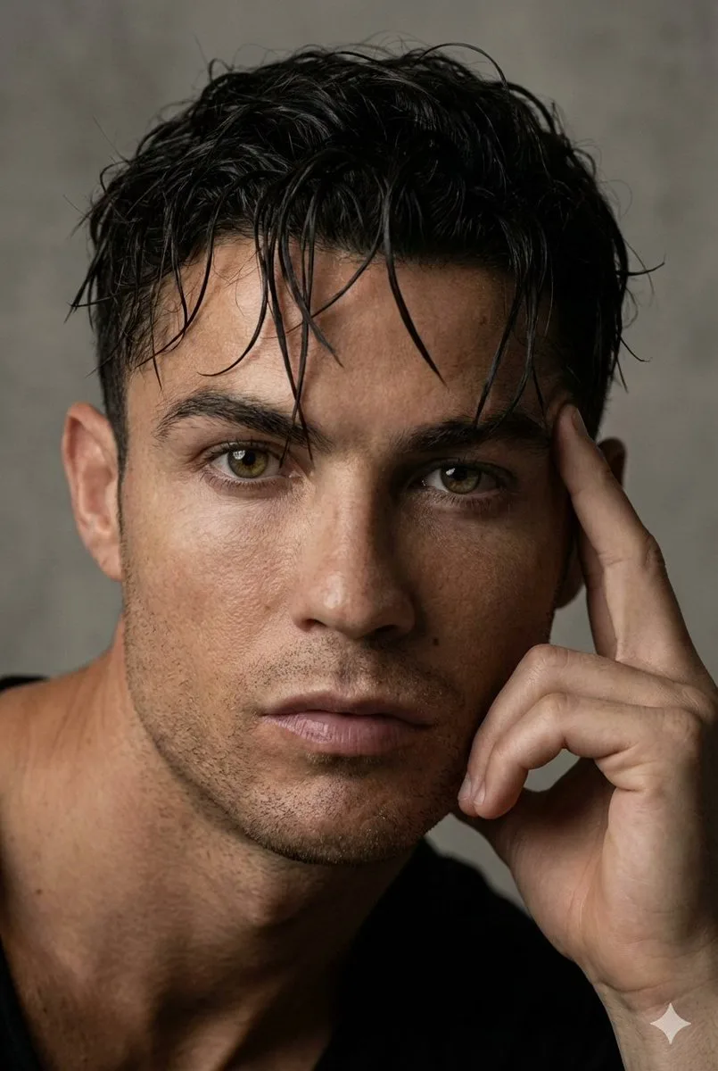 Hyper realistic ronaldo portrait — After