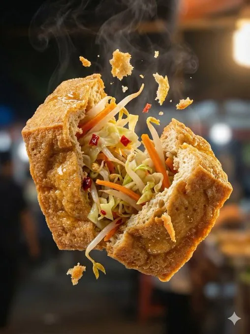 Golden crispy snack explosion — Sonra