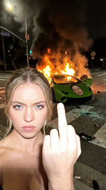 Gritty moment crashed lambo