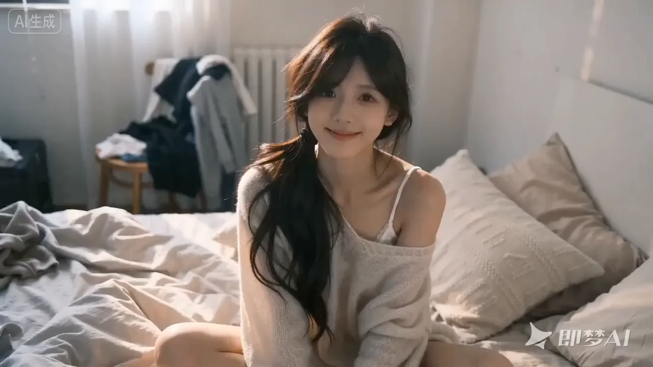 Lazy winter bedroom selfie — Sonra