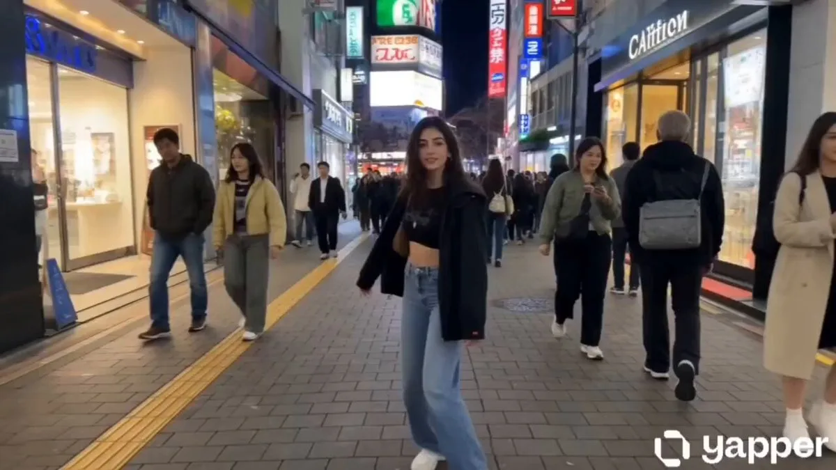 Japanese travel vlogger tokyo collage moments — After