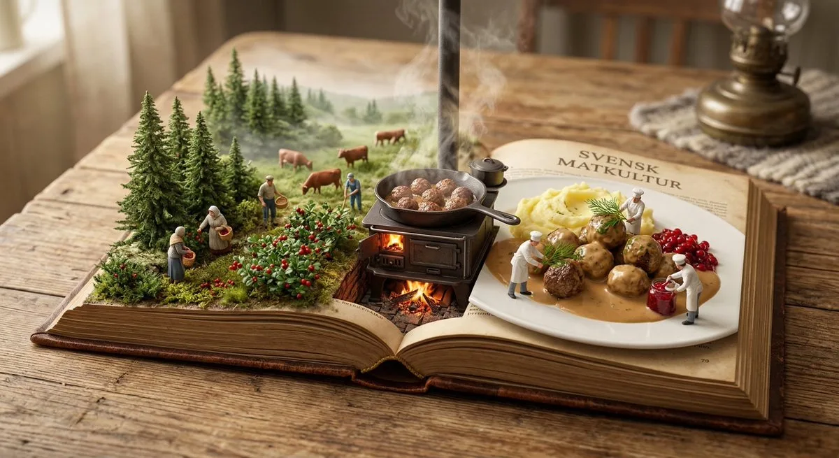 Swedish meatball pop up book — Sonra