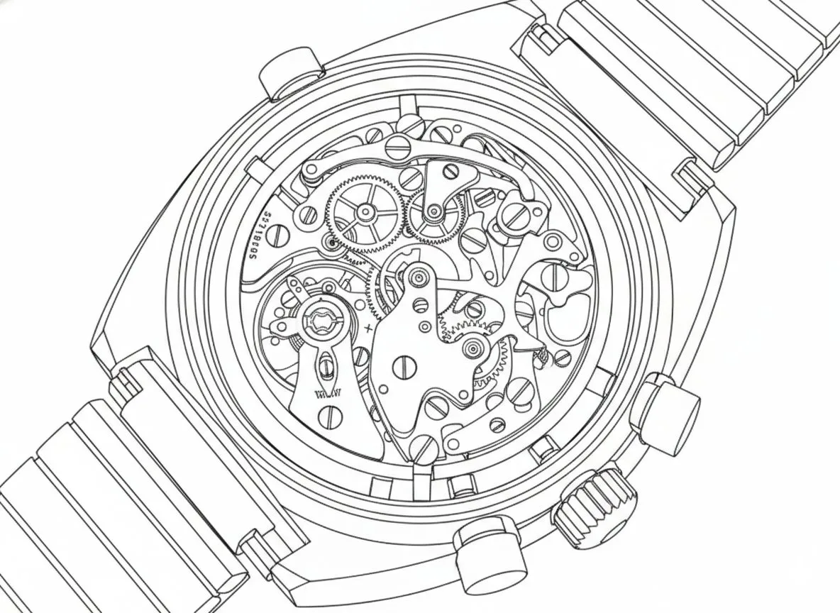 Exquisite monochrome line art — Sonra