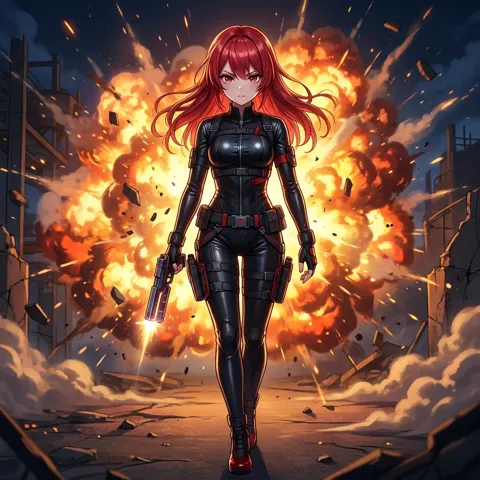 Epic spy explosion back