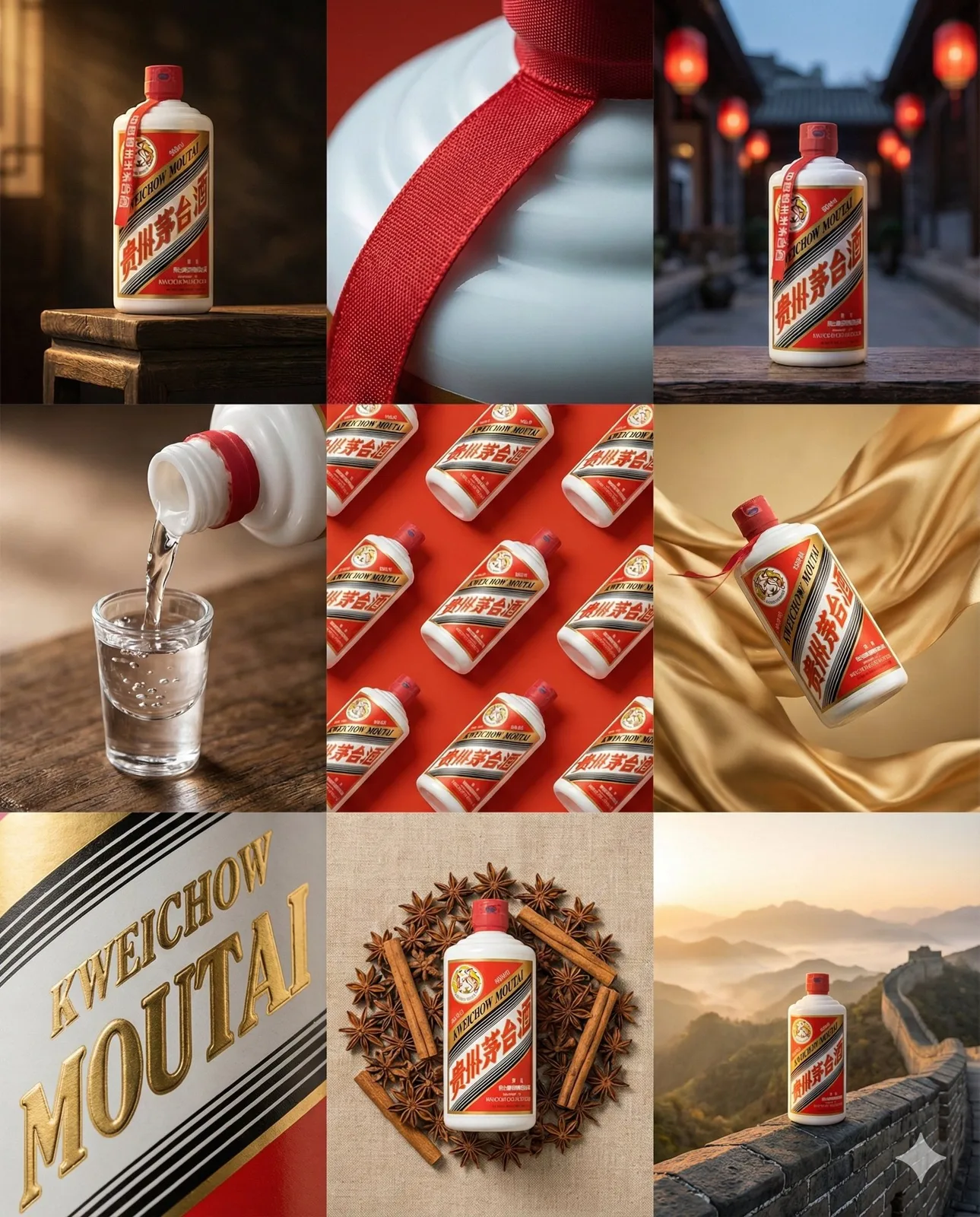 Premium baijiu nine grid symphony — Sonra