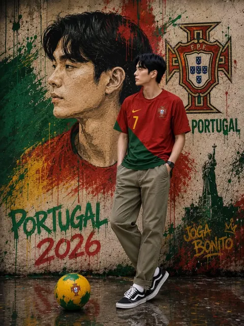 Viral south korea graffiti capcut style