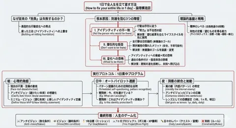 Dense japanese logic tree