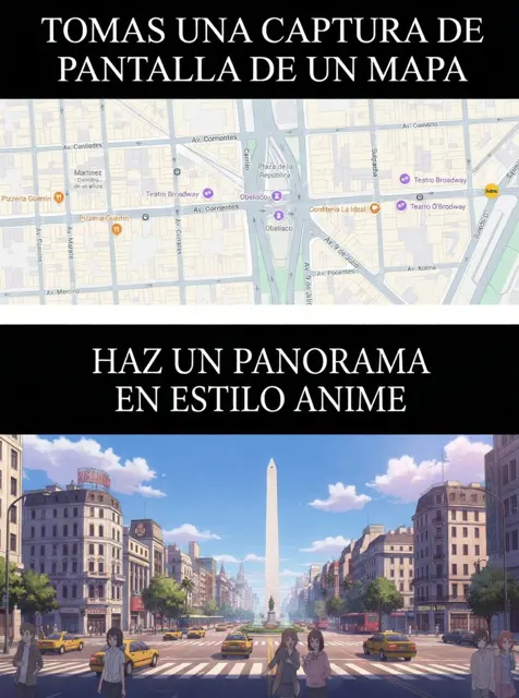 Beautiful anime panorama