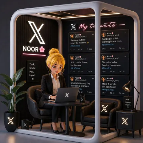 Neon x brand office booth