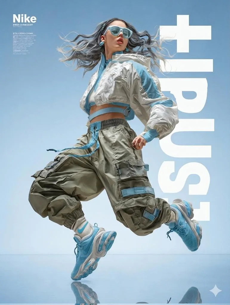 Dynamic fashion leap — Sonra