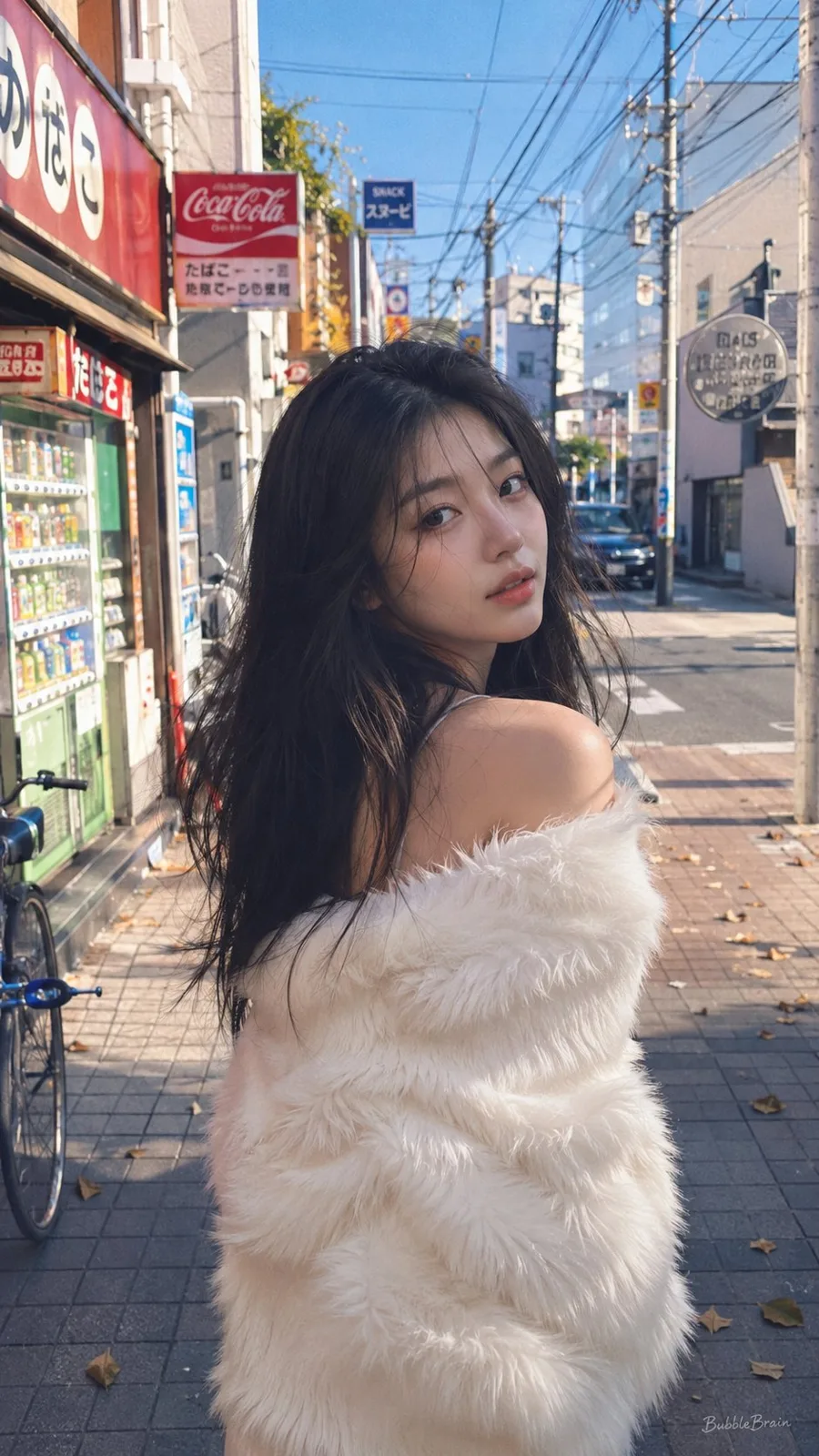 Tokyo street film photography chinese influencer — Sonra