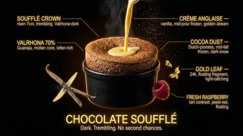 Neon dark food advertising