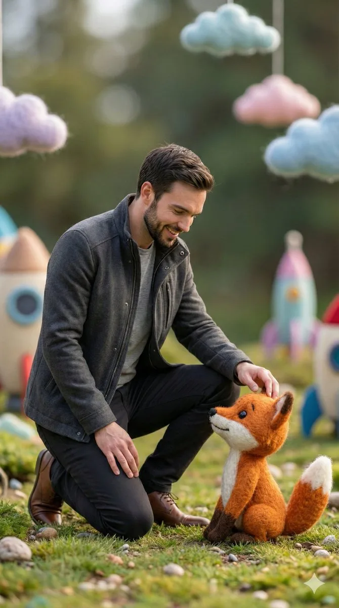 Reality fairytale wool fox walk — After