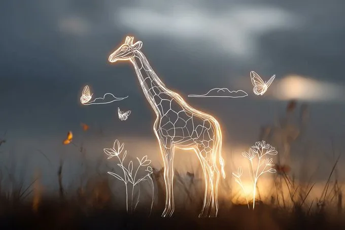 极简儿童绘画风格 — After