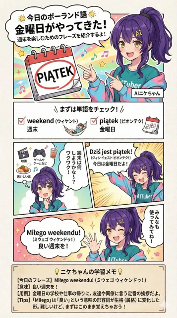 Poland culture educational manga design