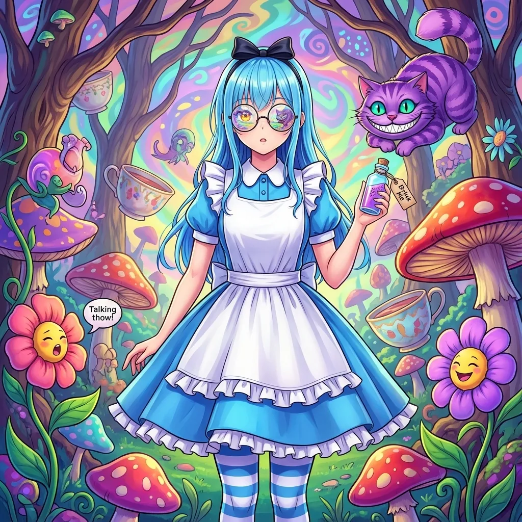 Lost in giant mushroom forest — Sonra