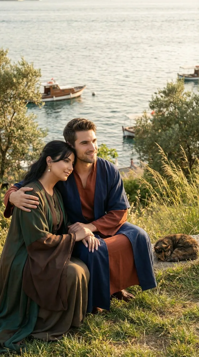 Ottoman hillside serene love — Sonra