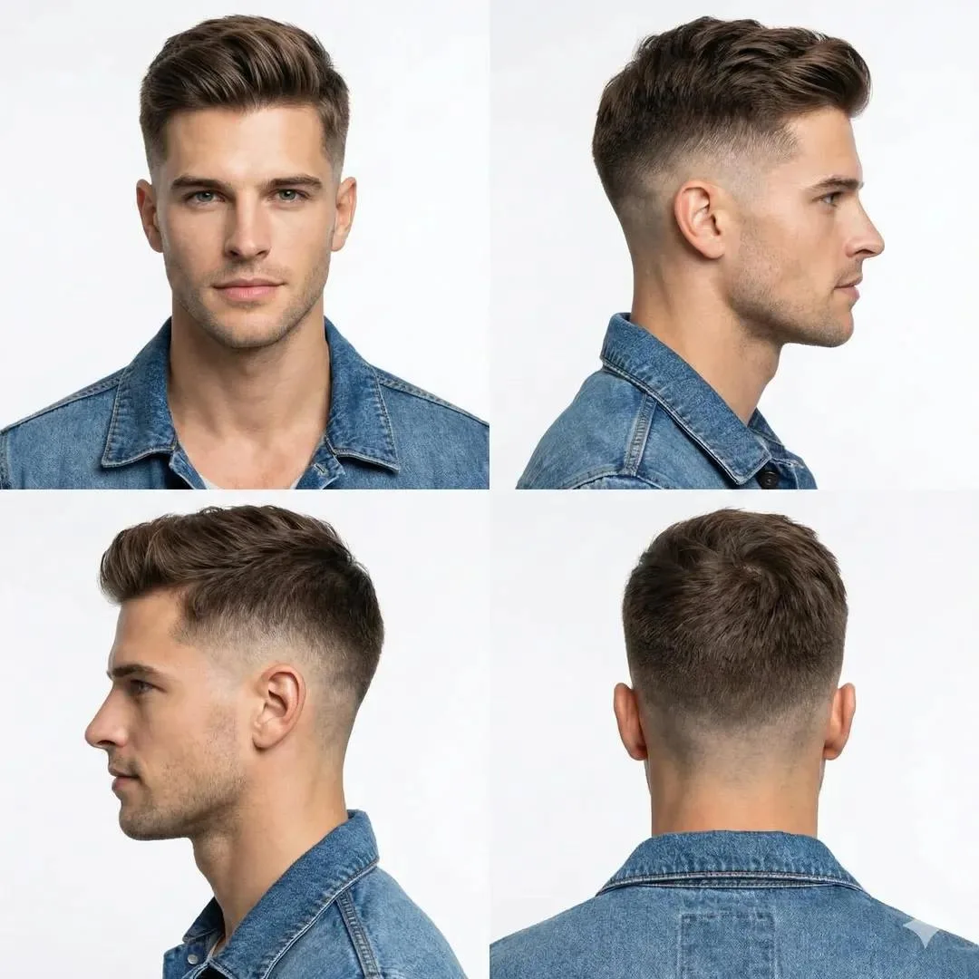 Mens fade haircut studio — Sonra