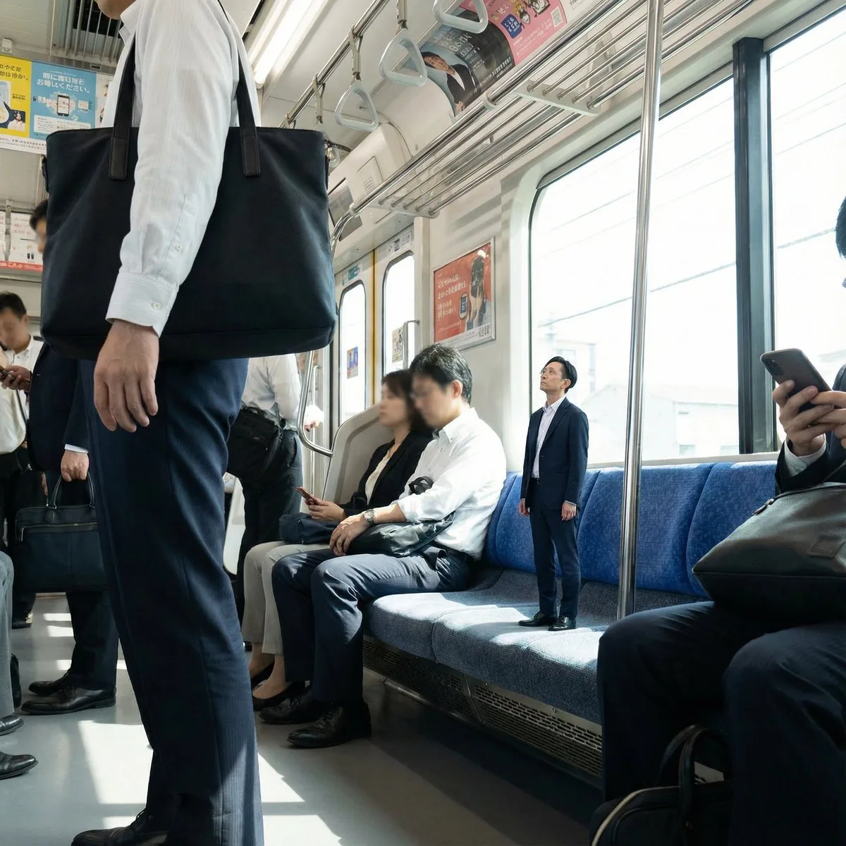Tiny traveler on train — Sonra