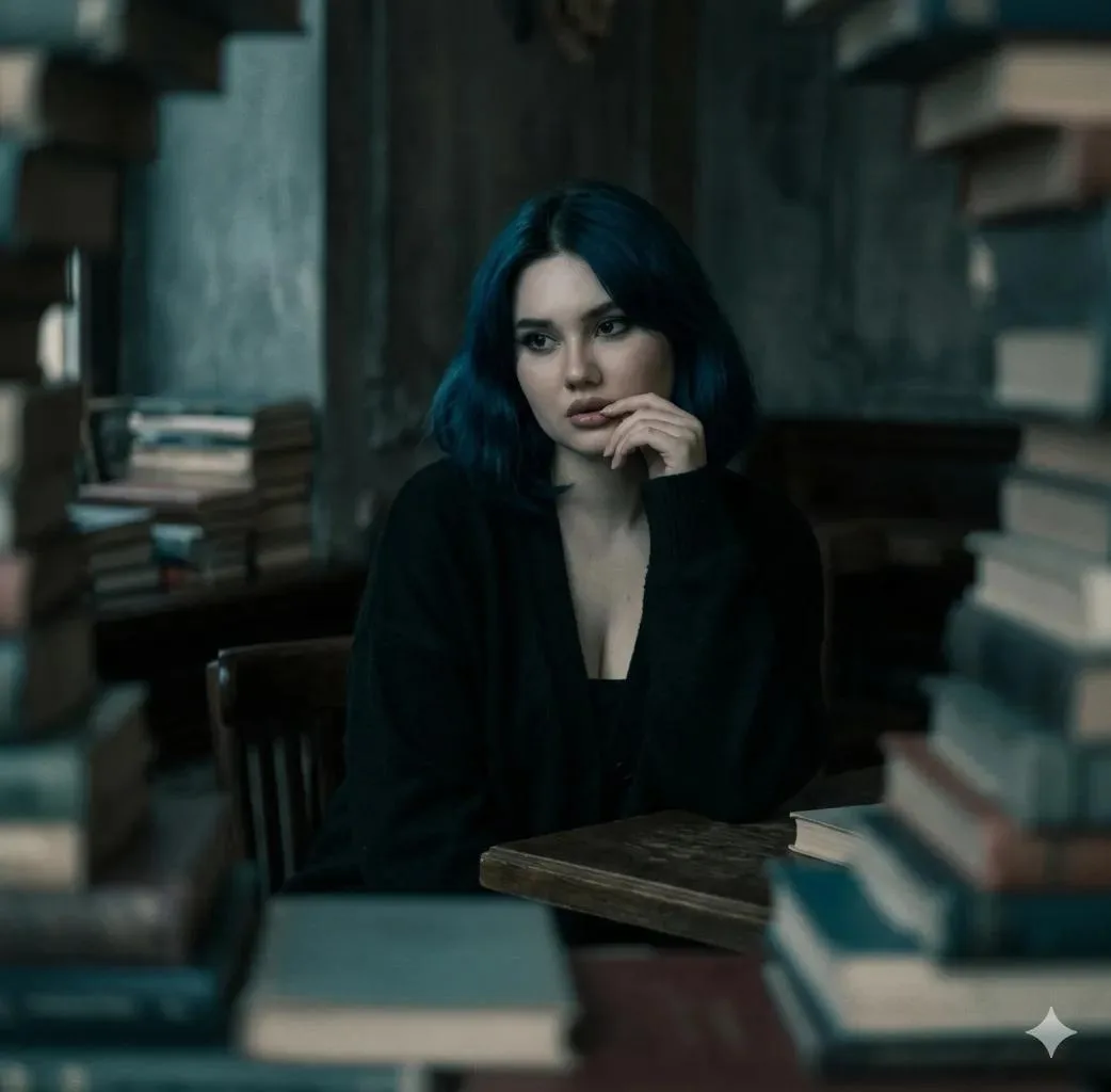 Moody vintage cinematic portrait — Sonra