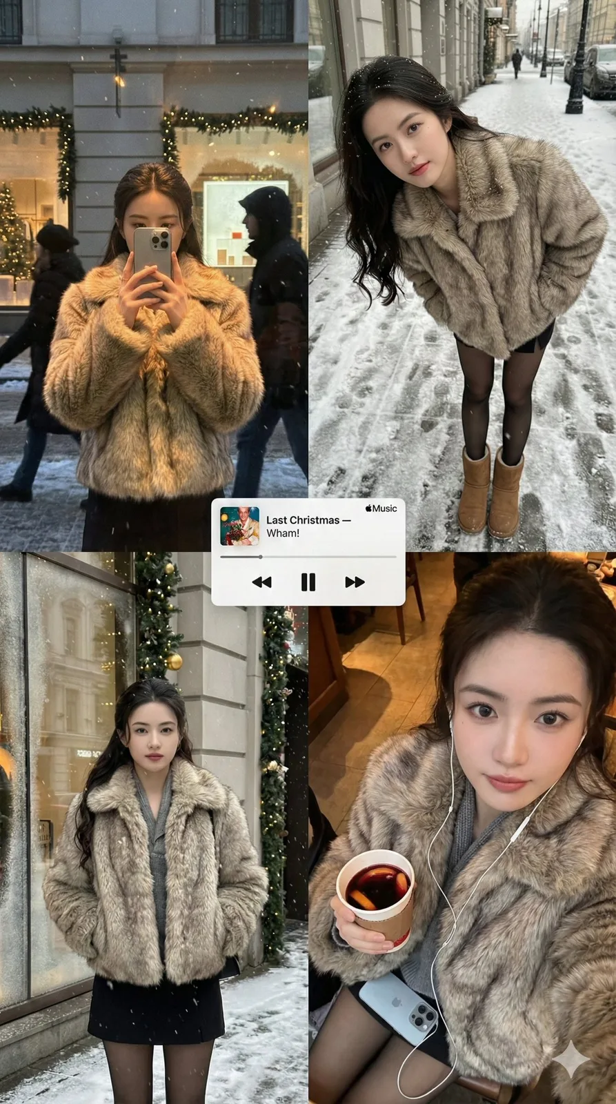 雪景下的精灵 — After