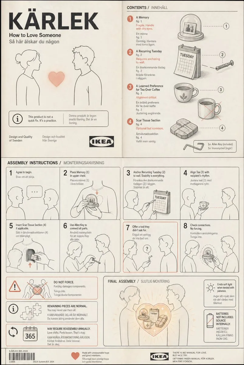 Ikea love manual — After