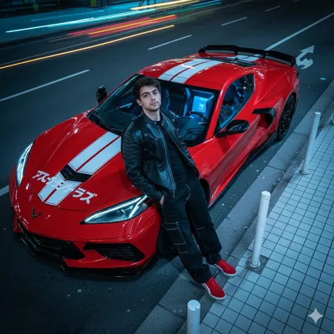 Japanese Street Racing Aesthetic Prompt