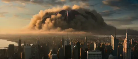 Organic behemoth city destruction