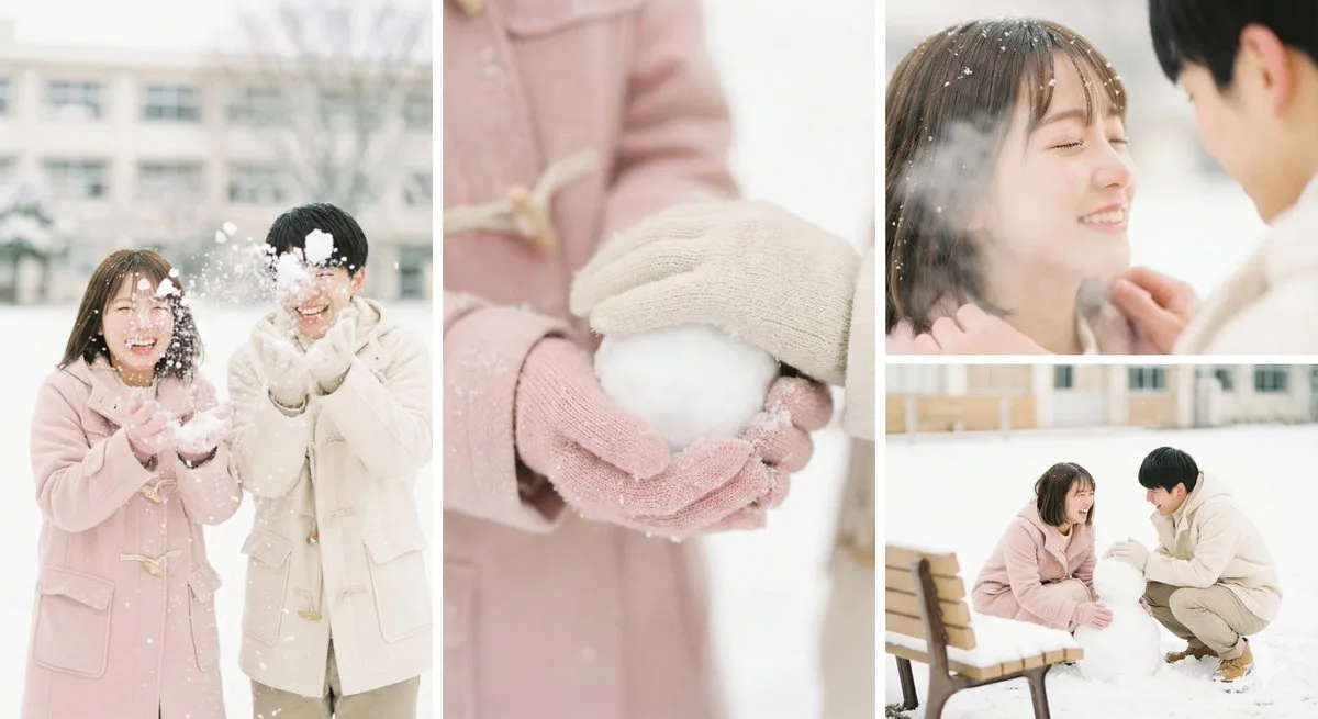 多角度特写的写真海报图 — After