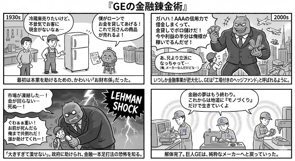 Ge finance manga creative presentation — Sonra