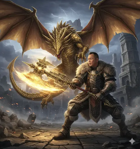Golden slash axe vs rathian
