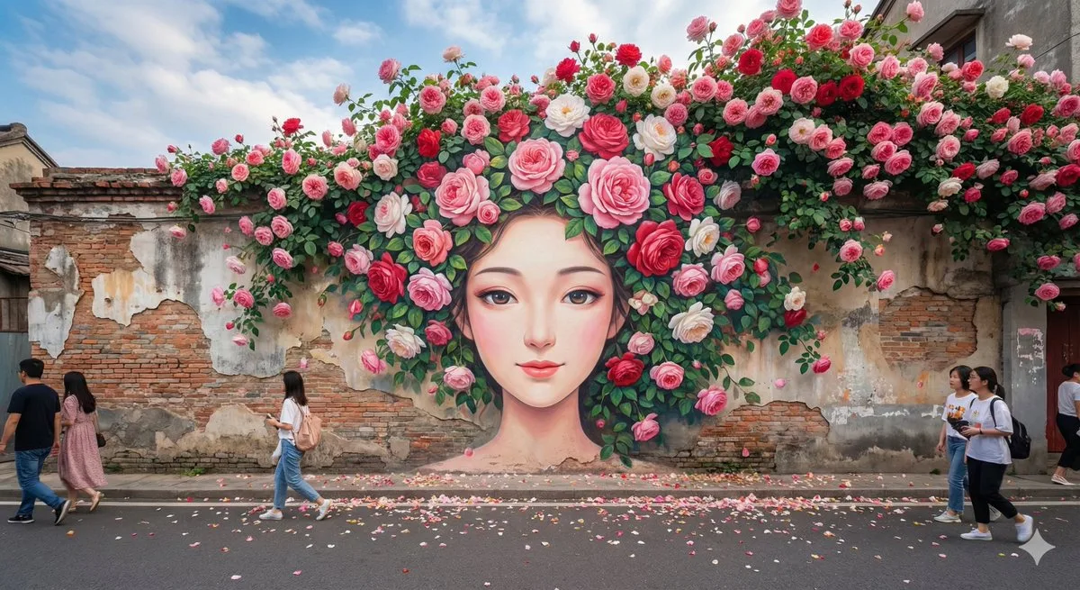 摄影质感极强的街头壁画 — Sonra