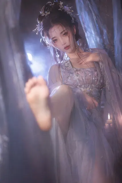 90s chinese costume drama yandere portrait